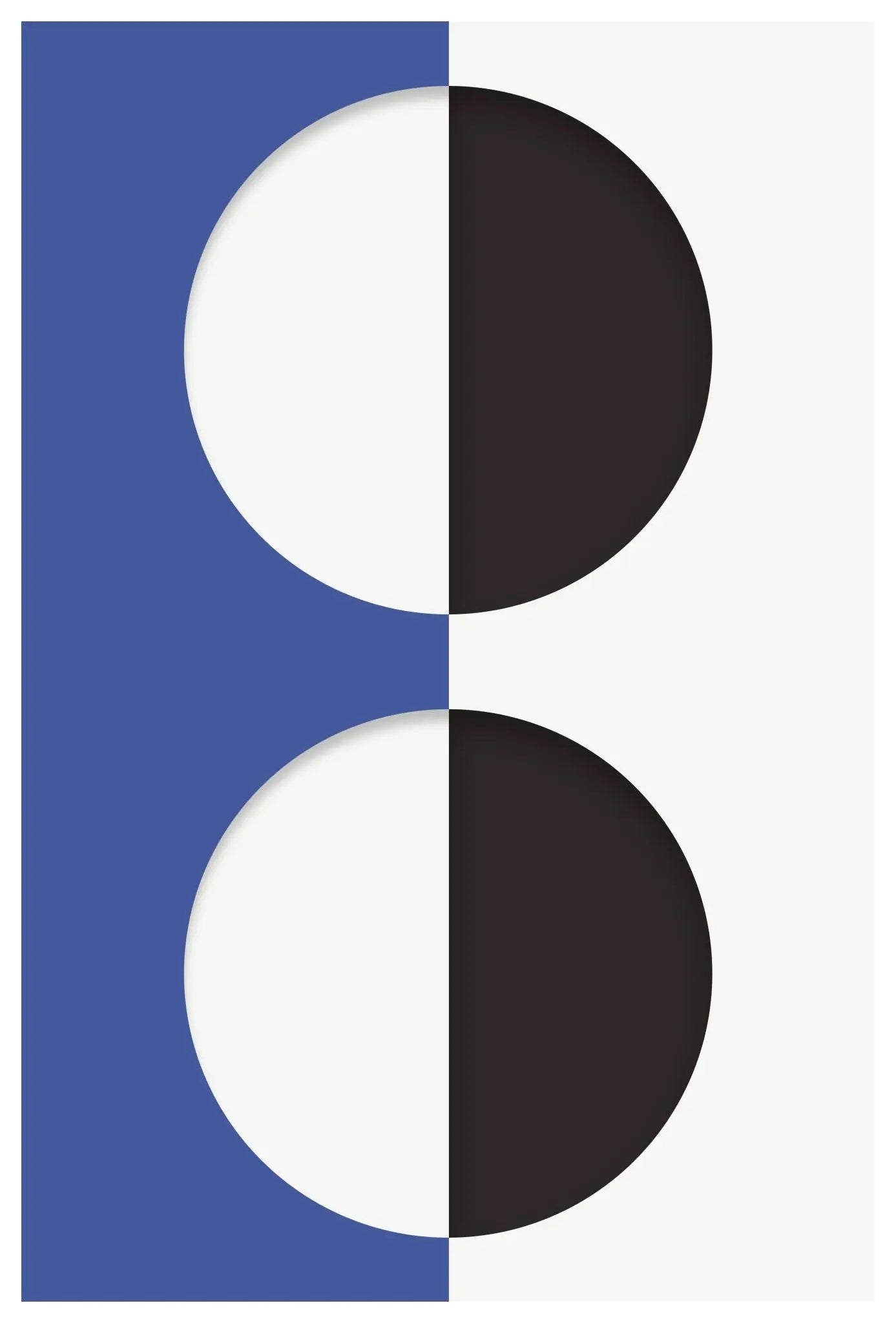 Blink Series With Blue by Francesco Alessandrini, fine art paper print, The Picturalist