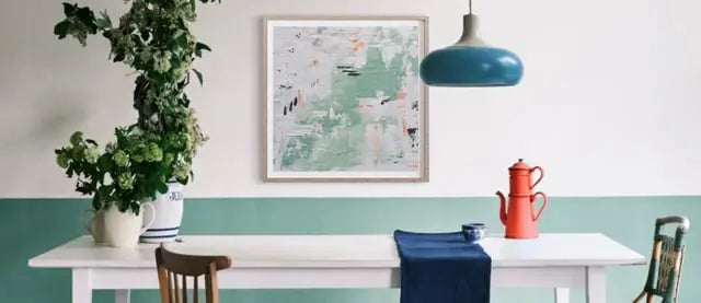 Green Mountain by Chantelle Fulce shown in a minimalist home decor setting