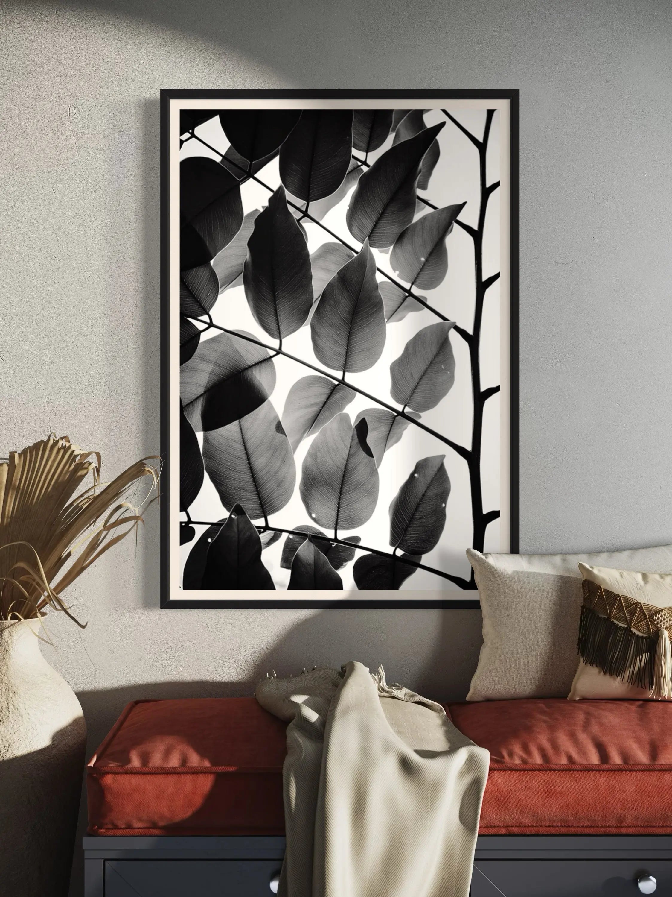 Branches and Leaves by Tal Paz-Fridman presented in a curated interior design