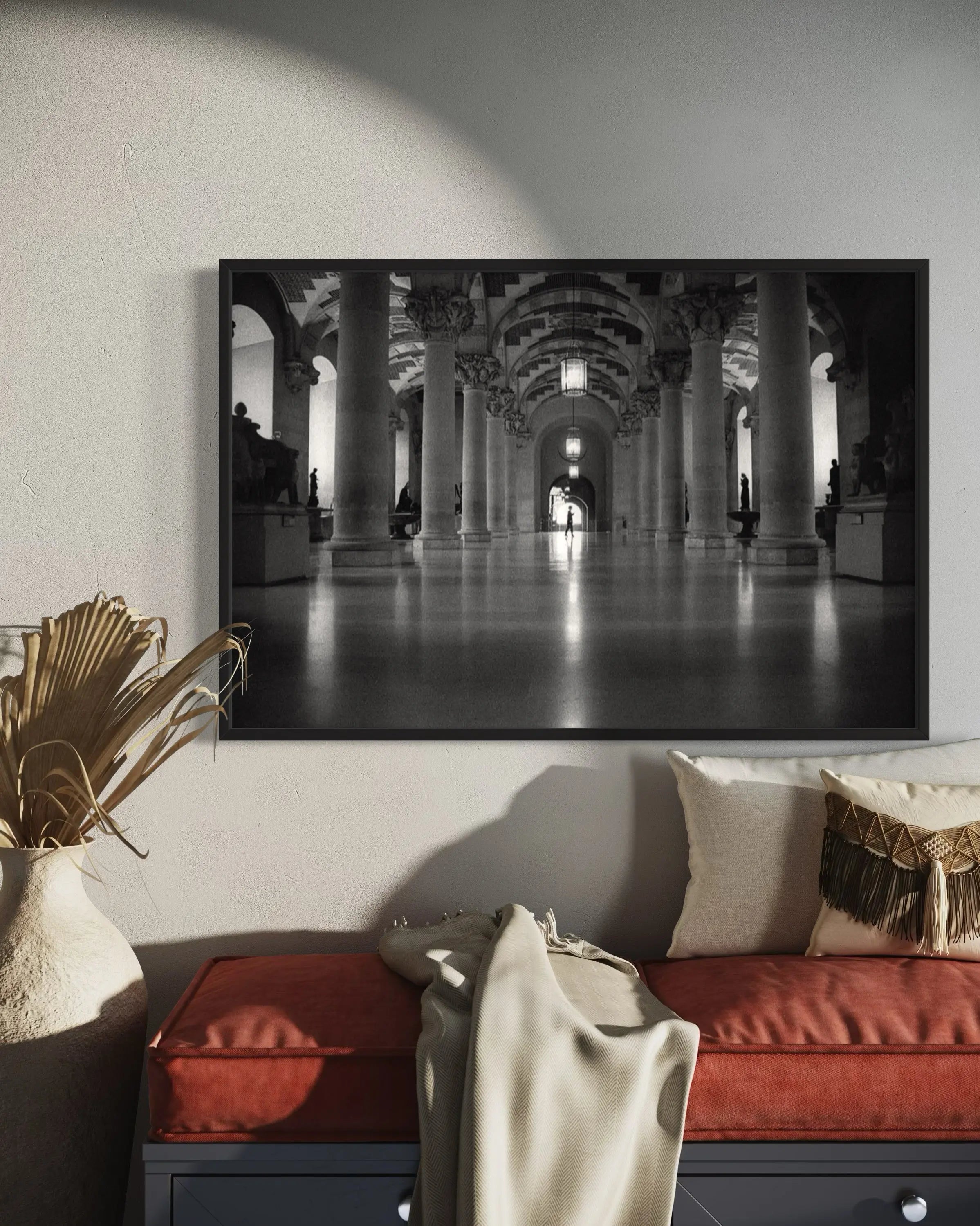 Lost Inside The Louvre by Tal Paz-Fridman featured in an elegant interior space