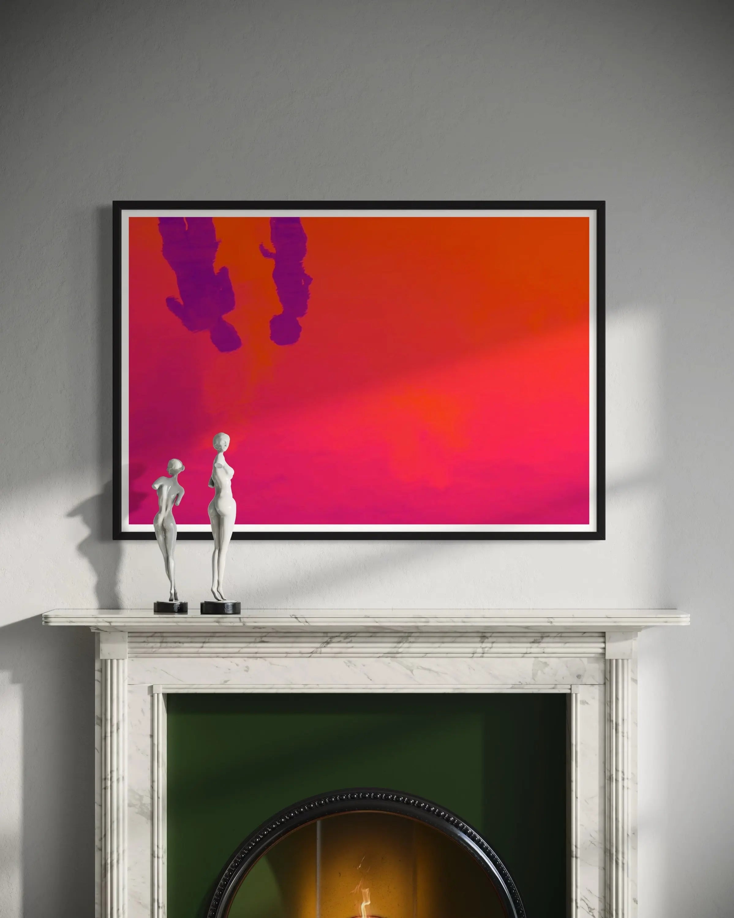 Reflections on the Sea by Tal Paz-Fridman presented in a curated interior design