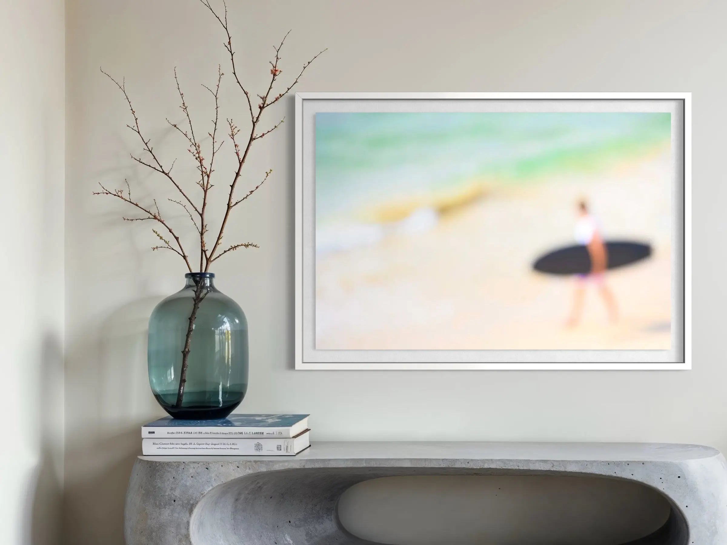 Seaside 35 by Tal Paz-Fridman shown in a minimalist home decor setting