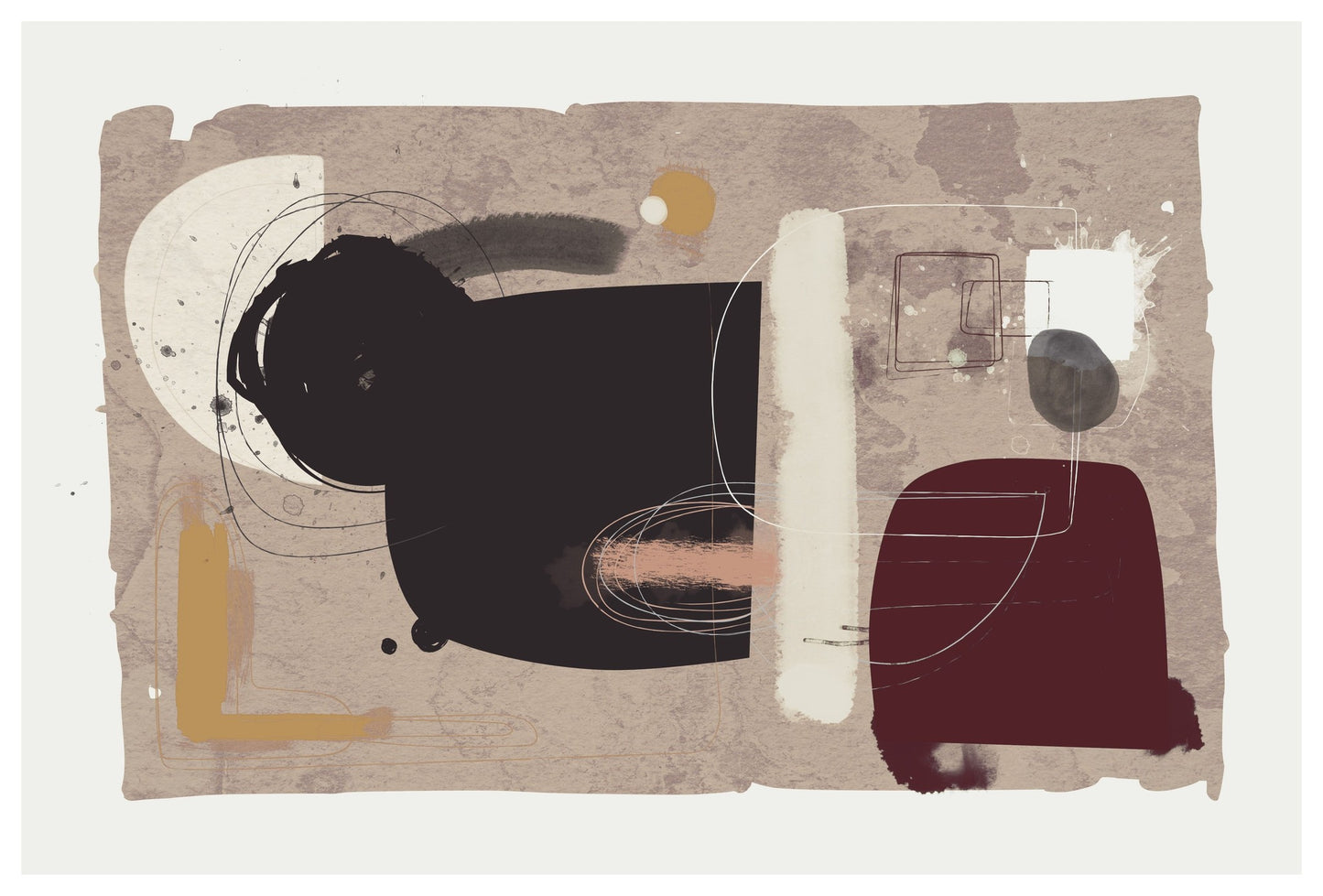 The View from the Balcony by Alejandro Franseschini Floated print