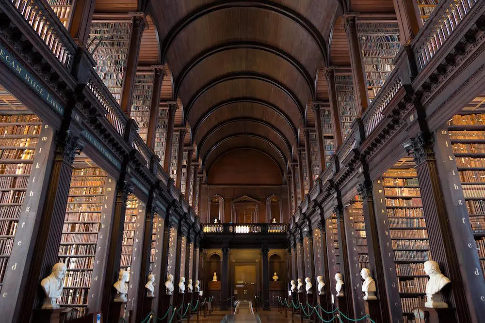 Library At Trinity College In Dublin by F. Koherl, fine art paper print, The Picturalist