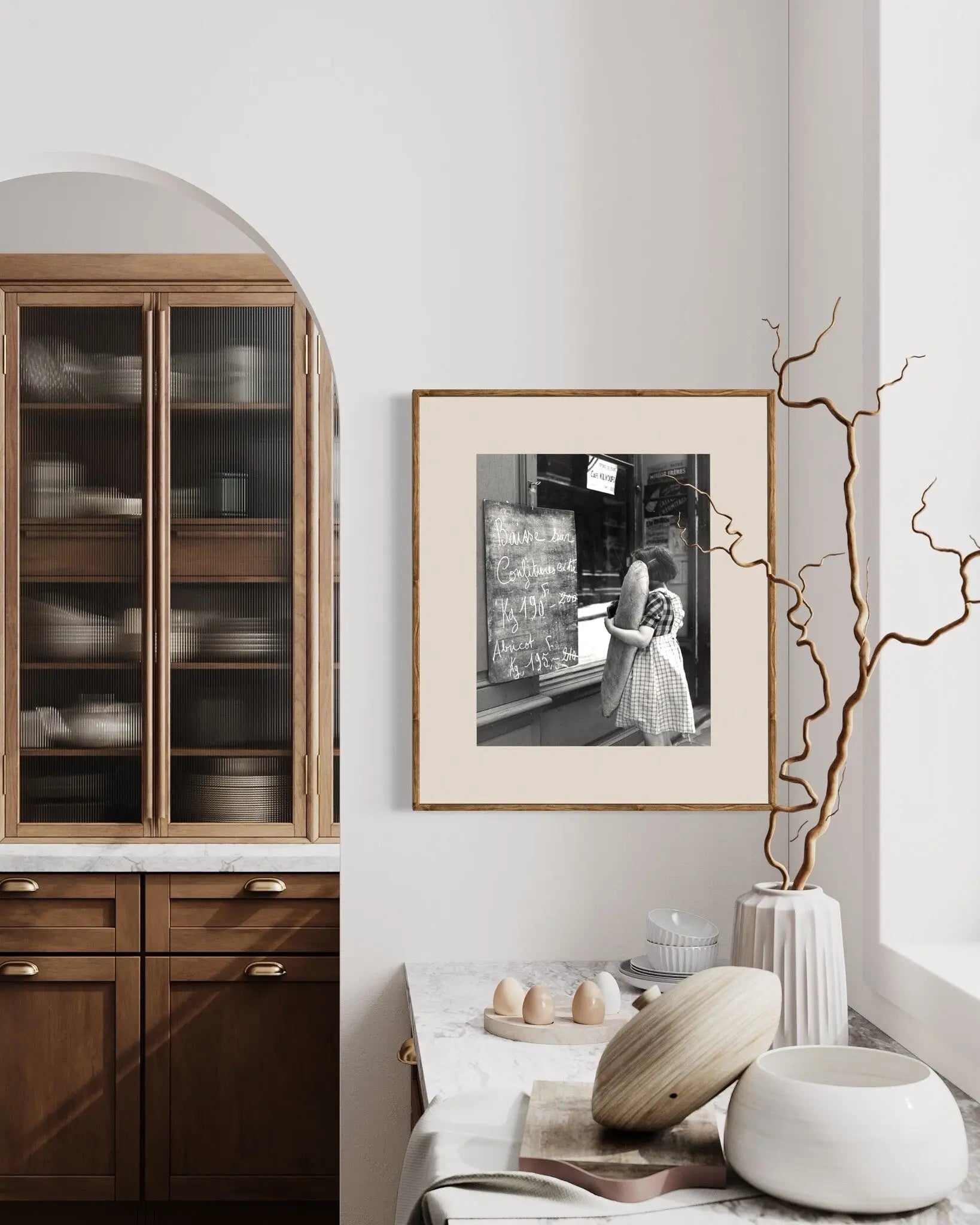 Bon Appetit by Bert Hardy shown in a minimalist home decor setting