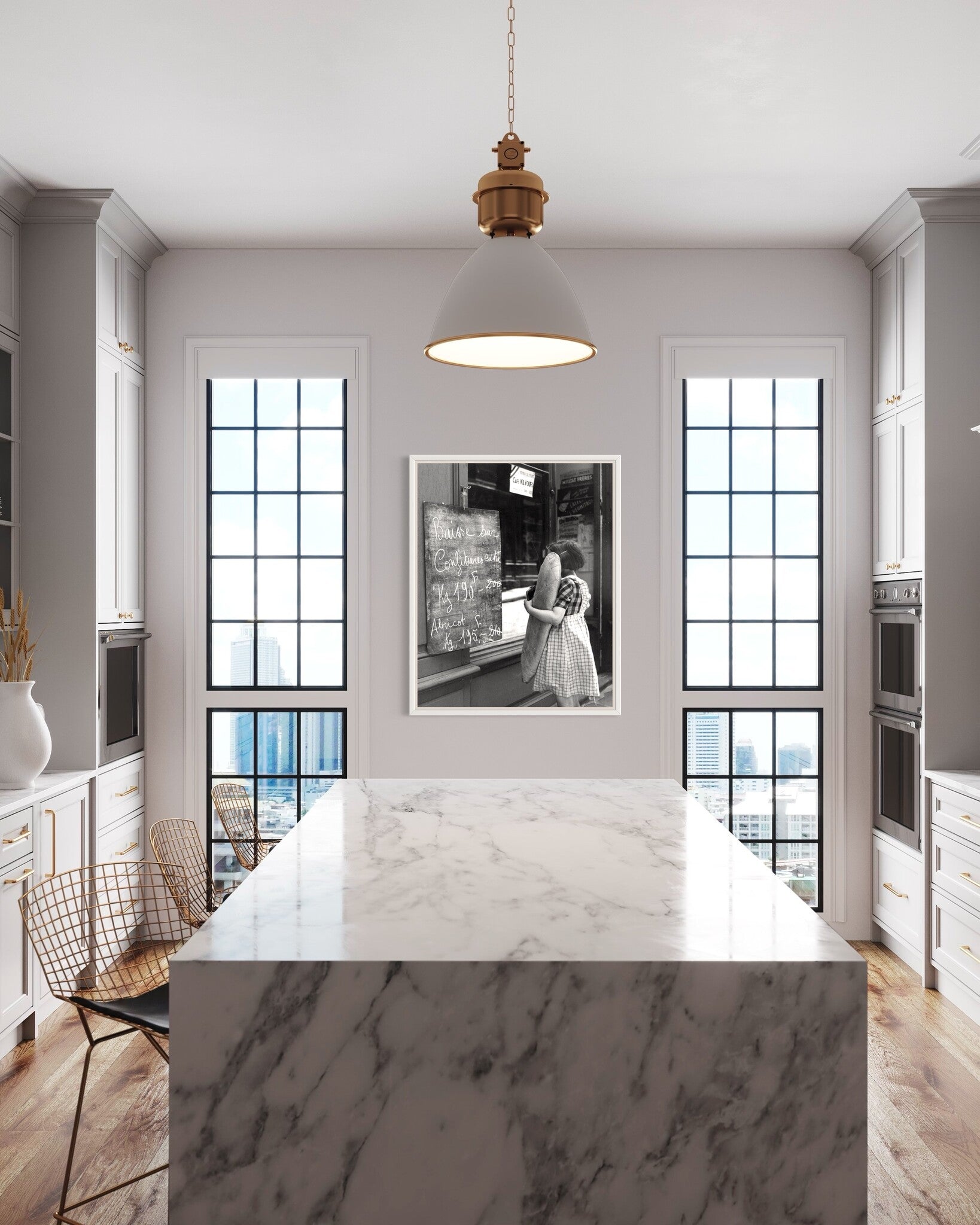 Vintage French Bakery Scene, wallart photography-the Picturalist-5