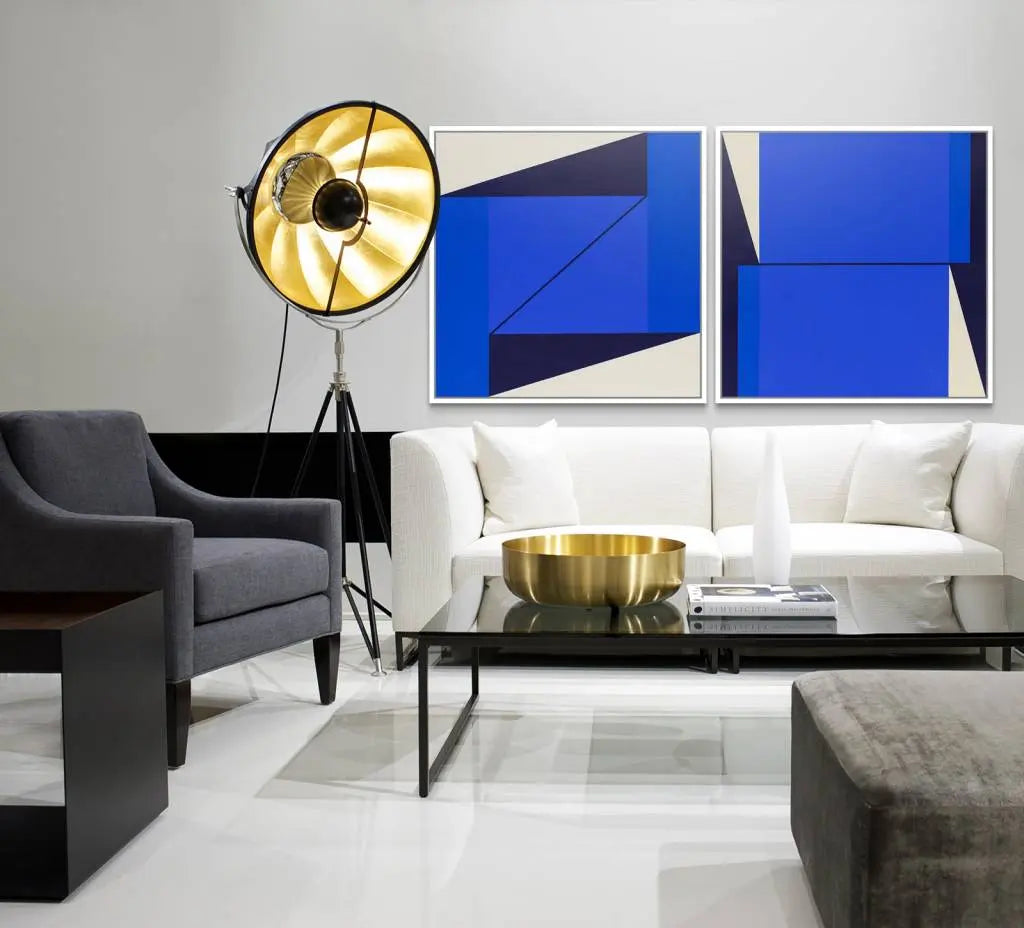 Available framing sizes and dimensions for Cuadratura #01, The Picturalist