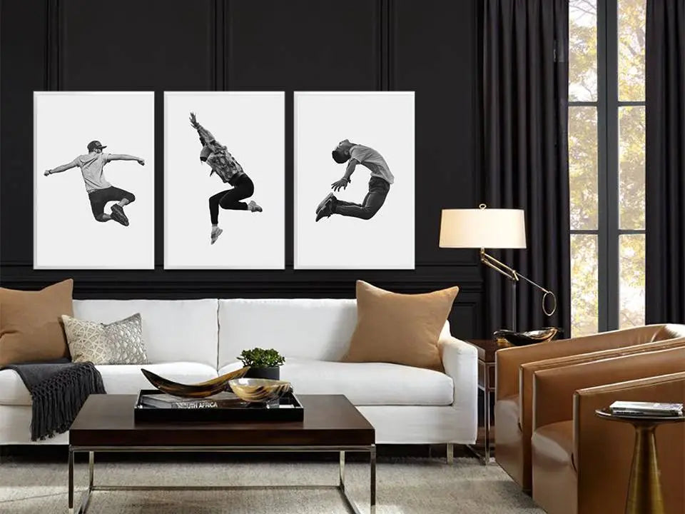 Youth in the Cities 1 by Alejandro Franseschini featured in an elegant interior space