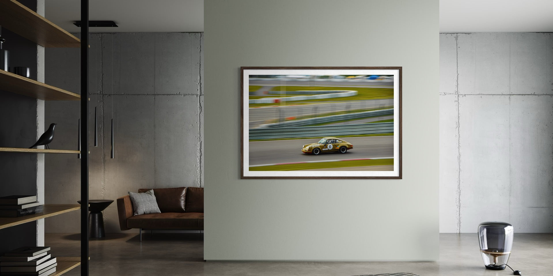Wall decor for masculine clients