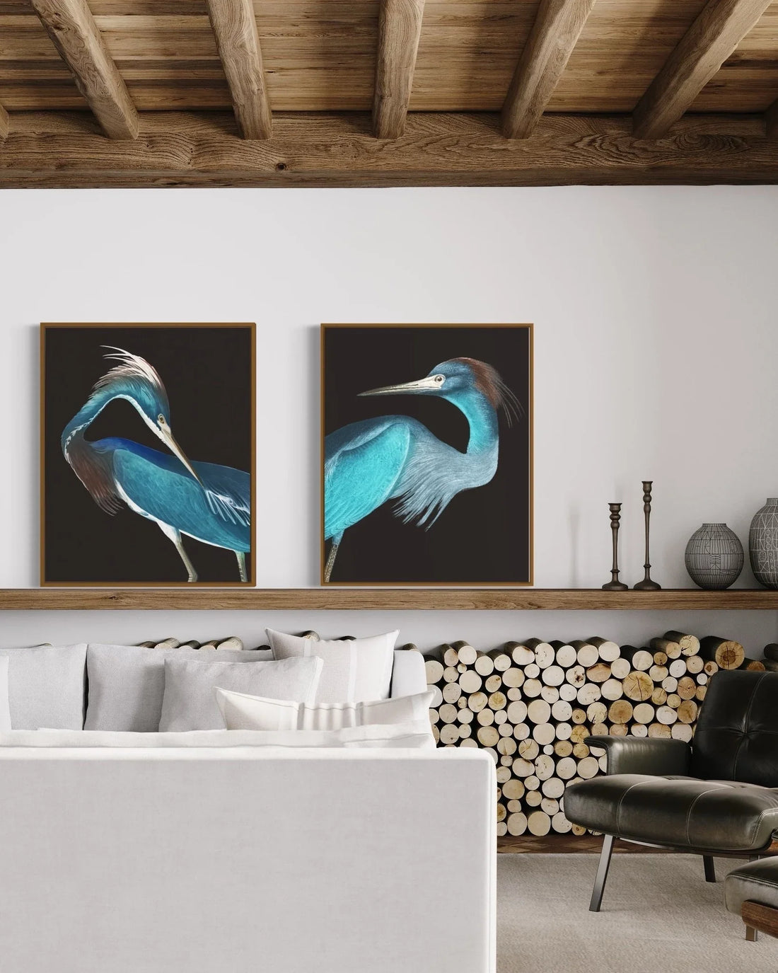 Embrace Autumn's Cozy Charm with Framed Artwork for Your Country House