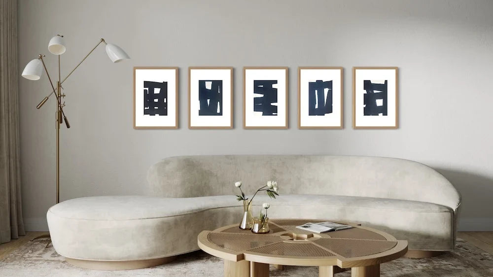 Marie Adeline: A French Artist's Abstract Creations for Modern Interiors