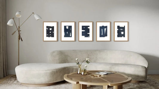 Marie Adeline: A French Artist's Abstract Creations for Modern Interiors