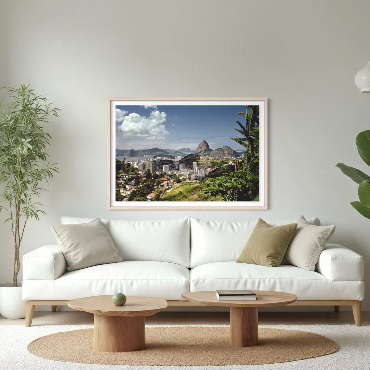 Slim Aarons, Rio De Janeiro in a contemporary living room