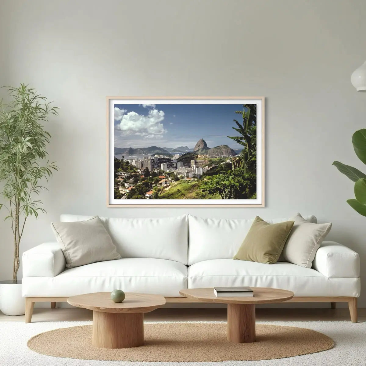 Slim Aarons, Rio De Janeiro in a contemporary living room