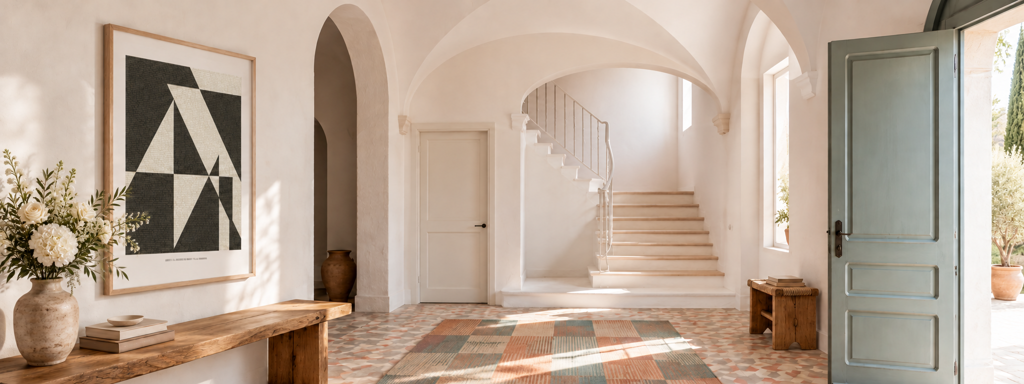 Vertical Wall Art for Entryway &amp; Hallway Spaces Entryway &amp; Hallway Art: Vertical Prints for a Welcoming First Impression
