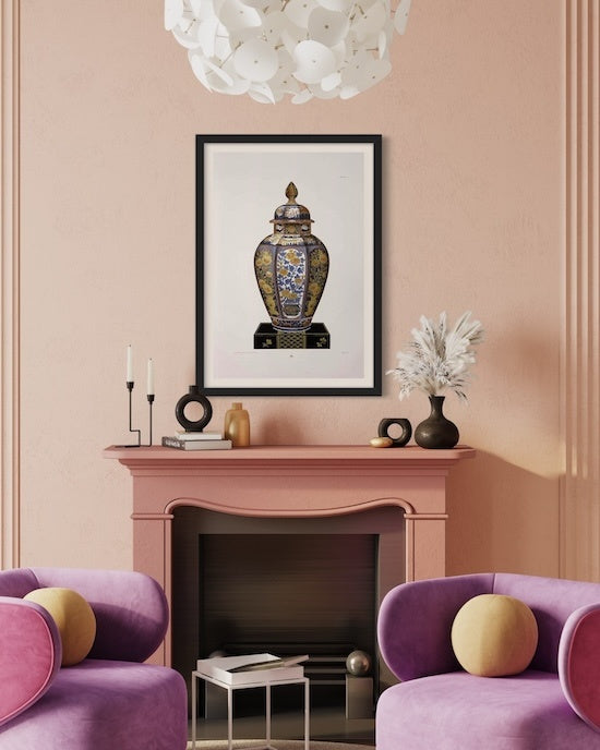 Vases and Antiques Vintage Art