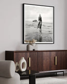 Brigitte Bardot by Jim Gray showcased in a designer room setting