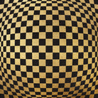 40x40_gold_black_pawn_the_picturalist_wall_art