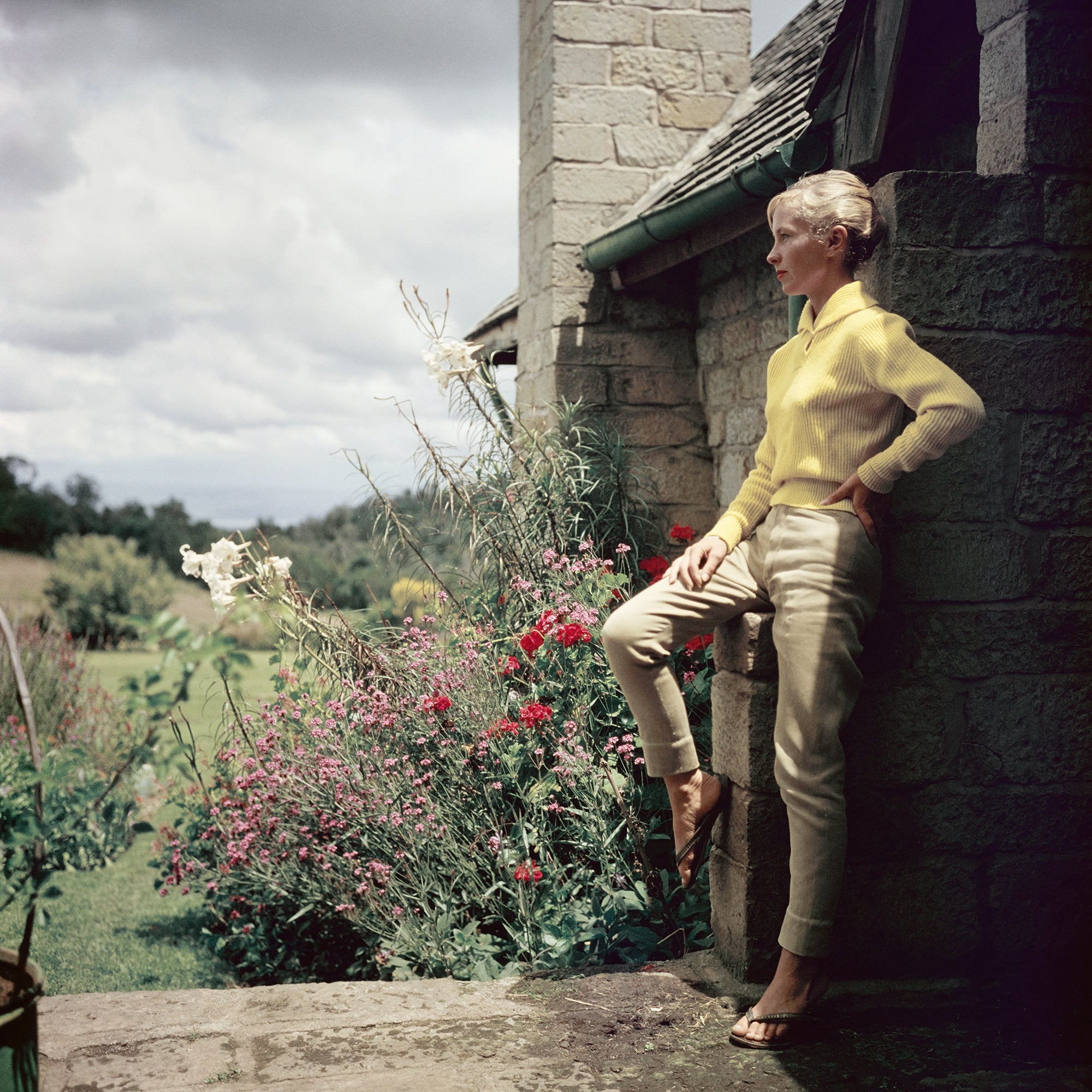 The Mason's Estate, Kenya by Slim Aarons, Getty Images asset 2214992930, an iconic luxury lifestyle photograph captured in Kenya, available from The Picturalist as fine art prints USA and framed prints Canada for luxury residences, hospitality projects, and designer-grade wall decor.