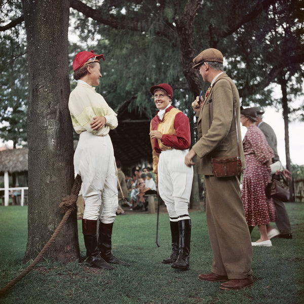 Race Meeting Kenya by Slim Aarons | Equestrian Fine Art Photography Print