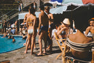 Bathers relax by the swimming pool at La Canzone del Mare at the Marina Piccola, Capri, Italy, 1954. (Photo by Slim Aarons/Hulton Archive/Getty Images