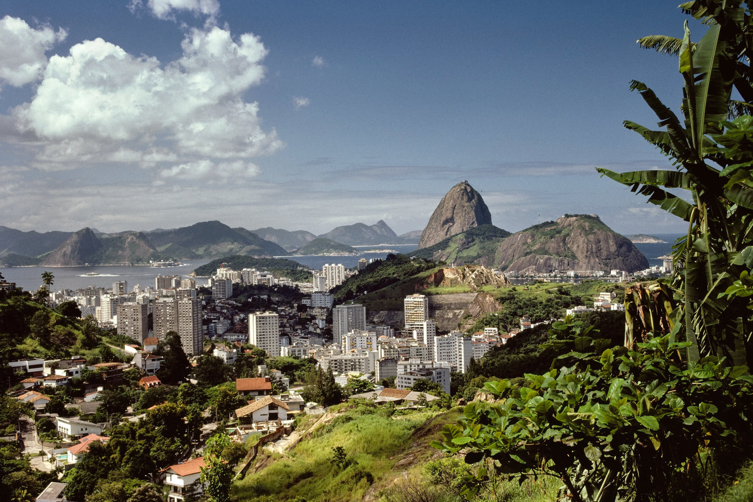Rio de Janeiro Brazil by Slim Aarons featuring elegant leisure and panoramic coastal views overlooking the iconic Brazilian shoreline