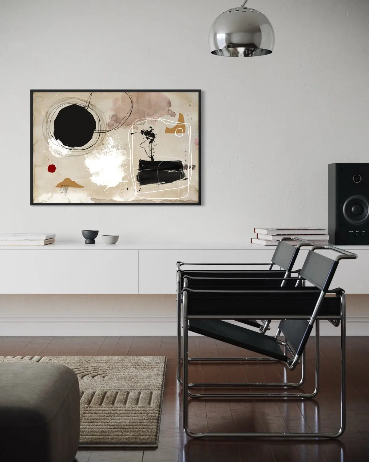 Contemporary Abstract Print by Alejandro Franseschini – The