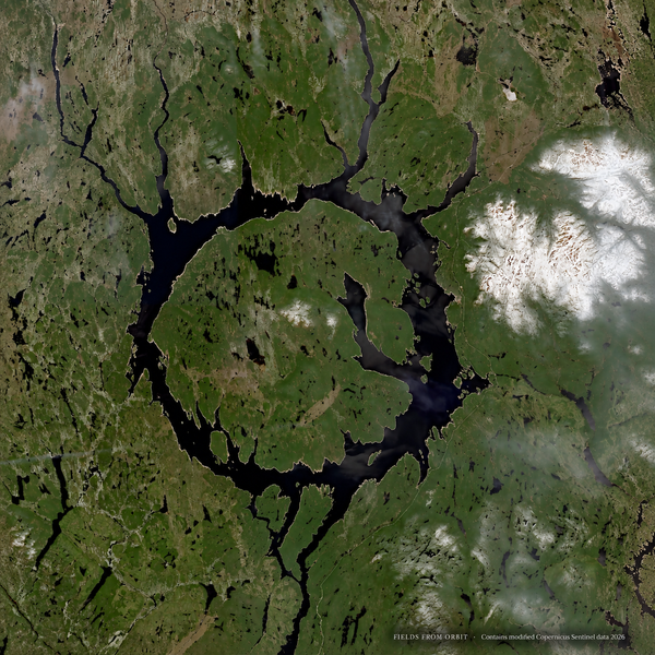The Impact Ring No. 1 | Satellite Fine Art Print