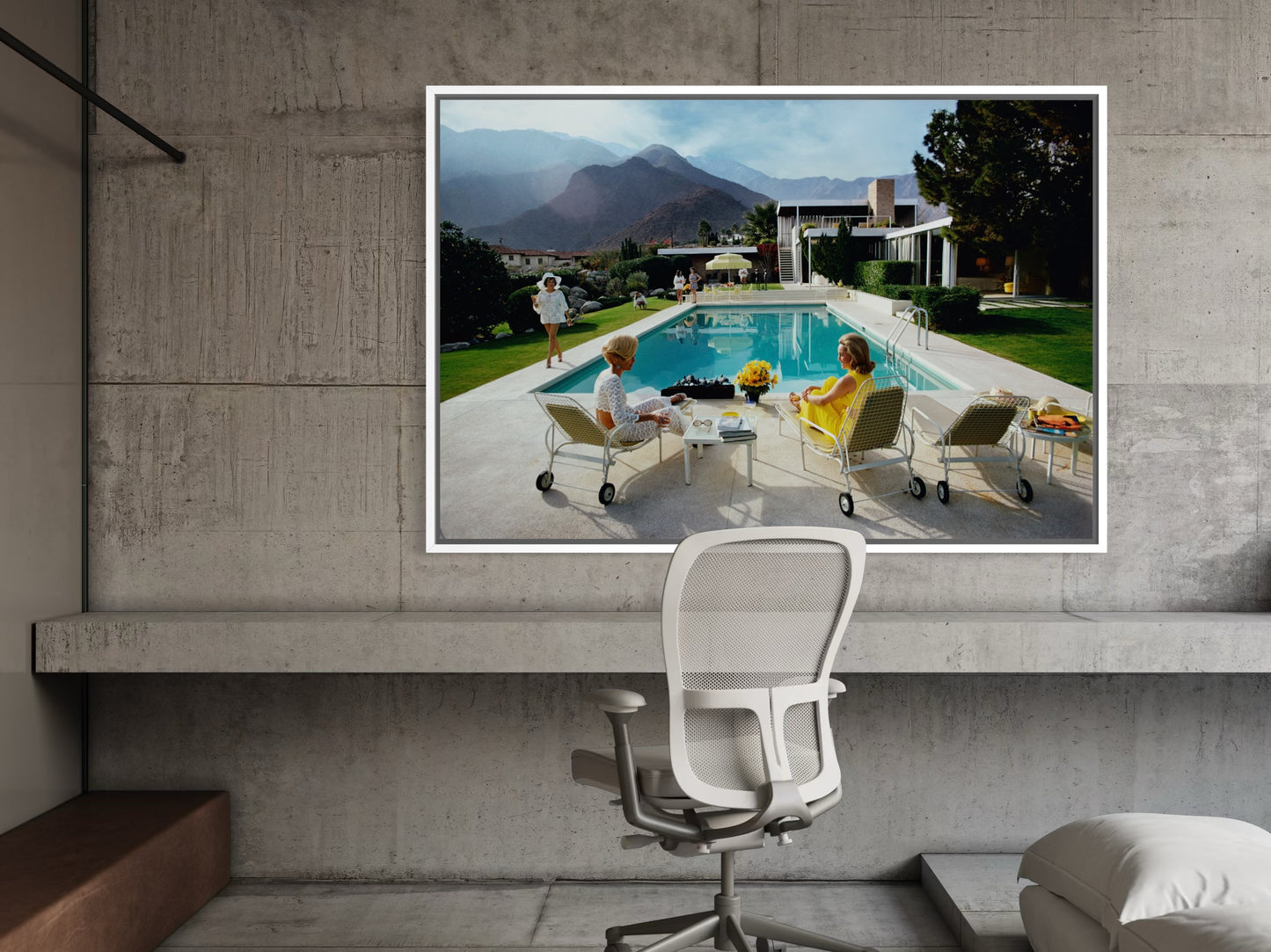 Poolside Gossip by Slim Aarons