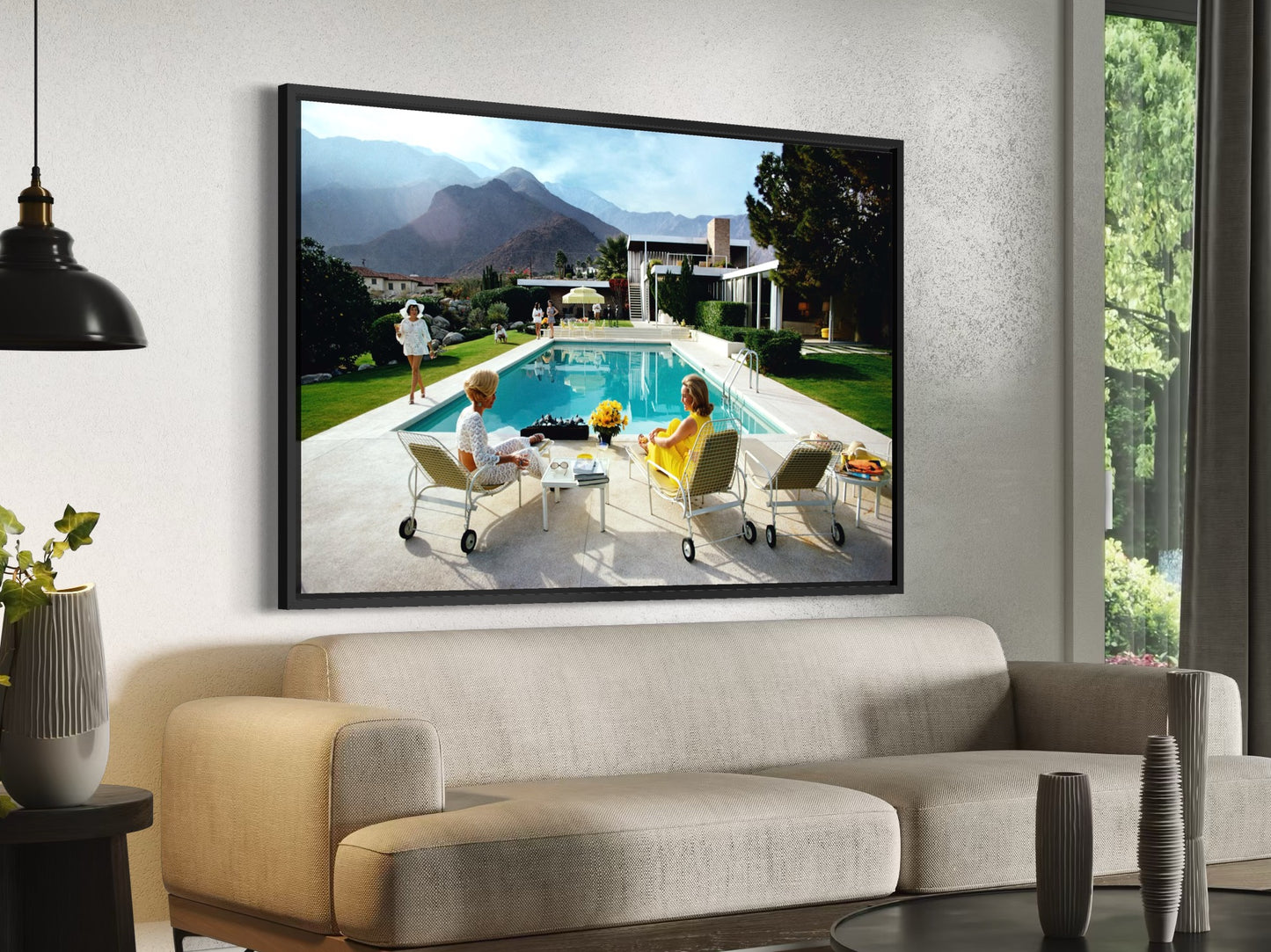 Poolside Gossip by Slim Aarons