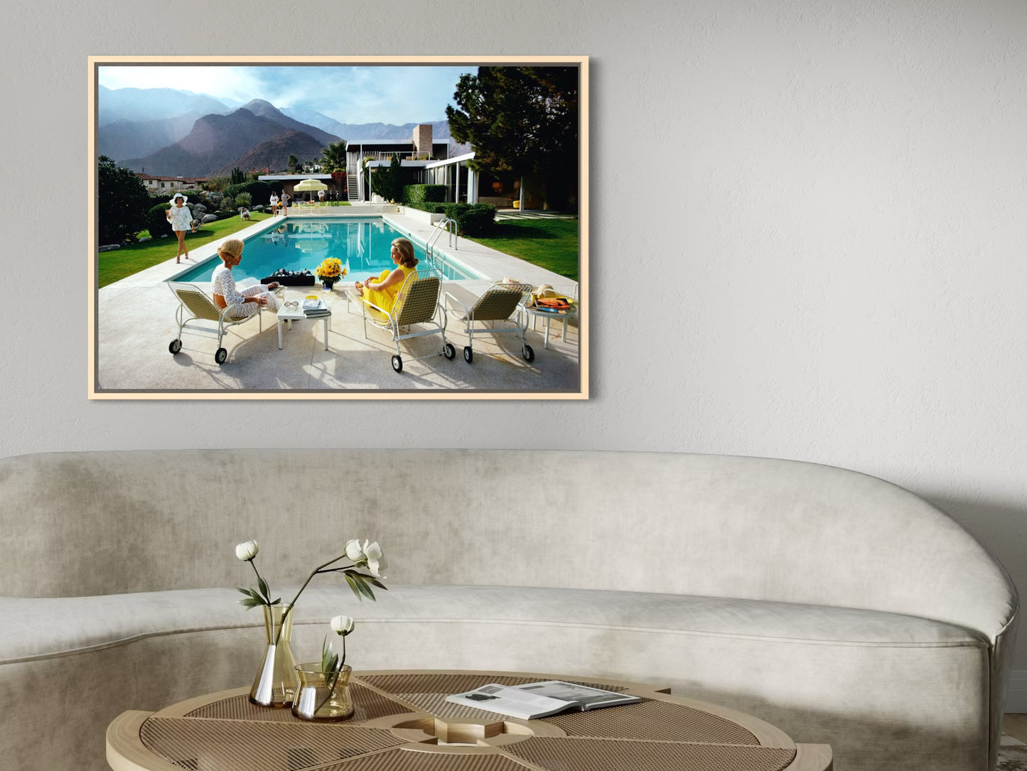 Poolside Gossip by Slim Aarons