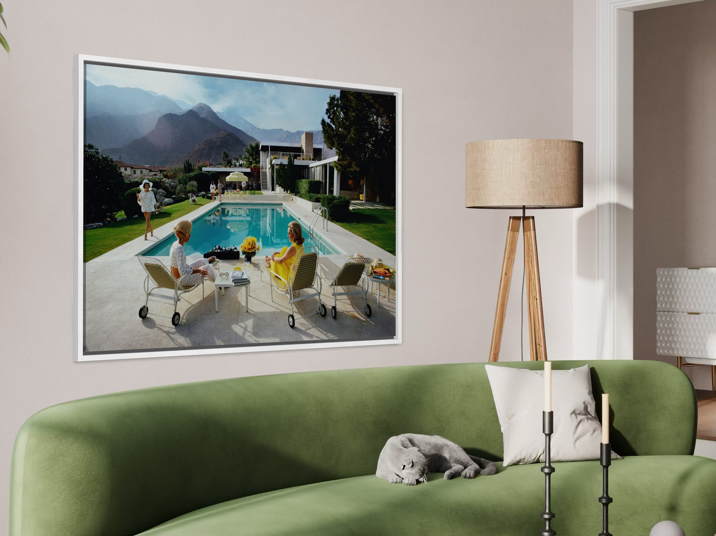 Poolside Gossip by Slim Aarons