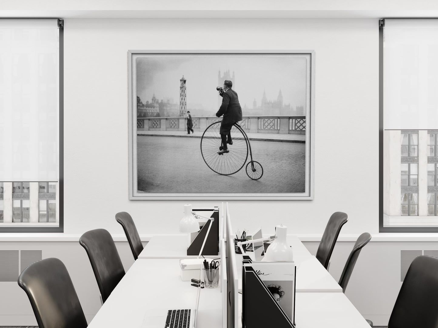 Penny Farthing Bugle by Fox Photos | Getty Images Fine Art Print | The Picturalist