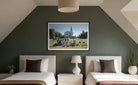 Polo in Buenos Aires fine art print installed in a hospitality room inspired by sporting heritage