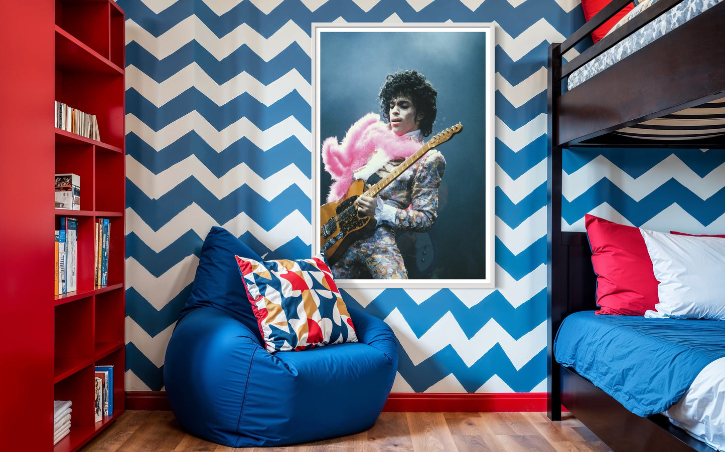 Prince Live At The Forum by Michael Ochs Archives