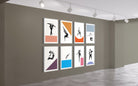 Fit in the Cities 2 by Alejandro Franseschini — pop-art inspired wall art for gyms and training spaces