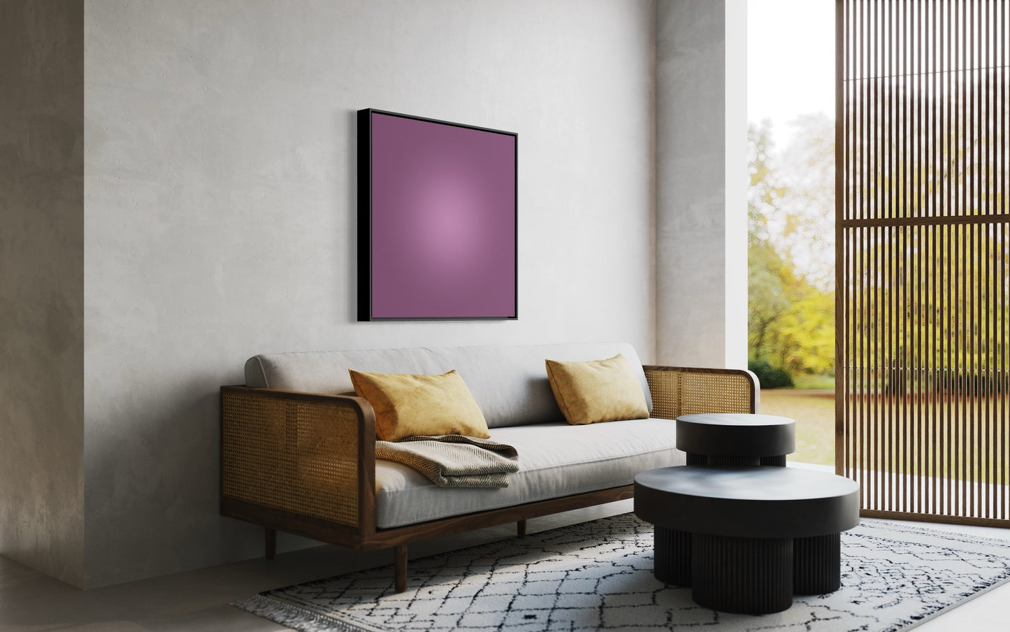 Mauve Halo by Alejandro Franseschini | Metal Fine Art Print | The Picturalist