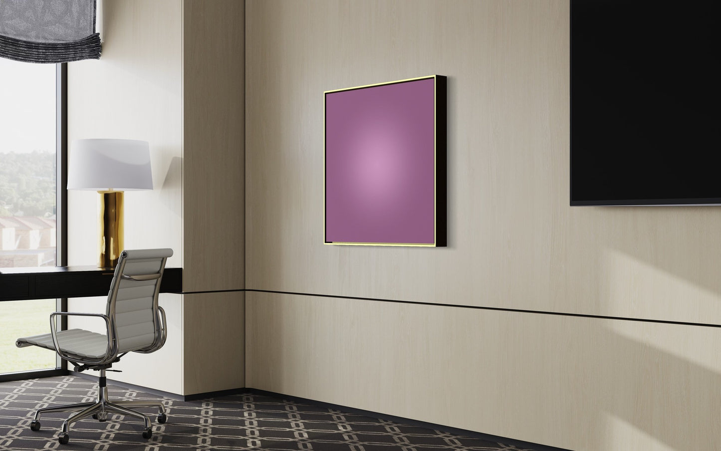 Mauve Halo by Alejandro Franseschini | Metal Fine Art Print | The Picturalist