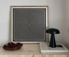 black_geometric_lamp