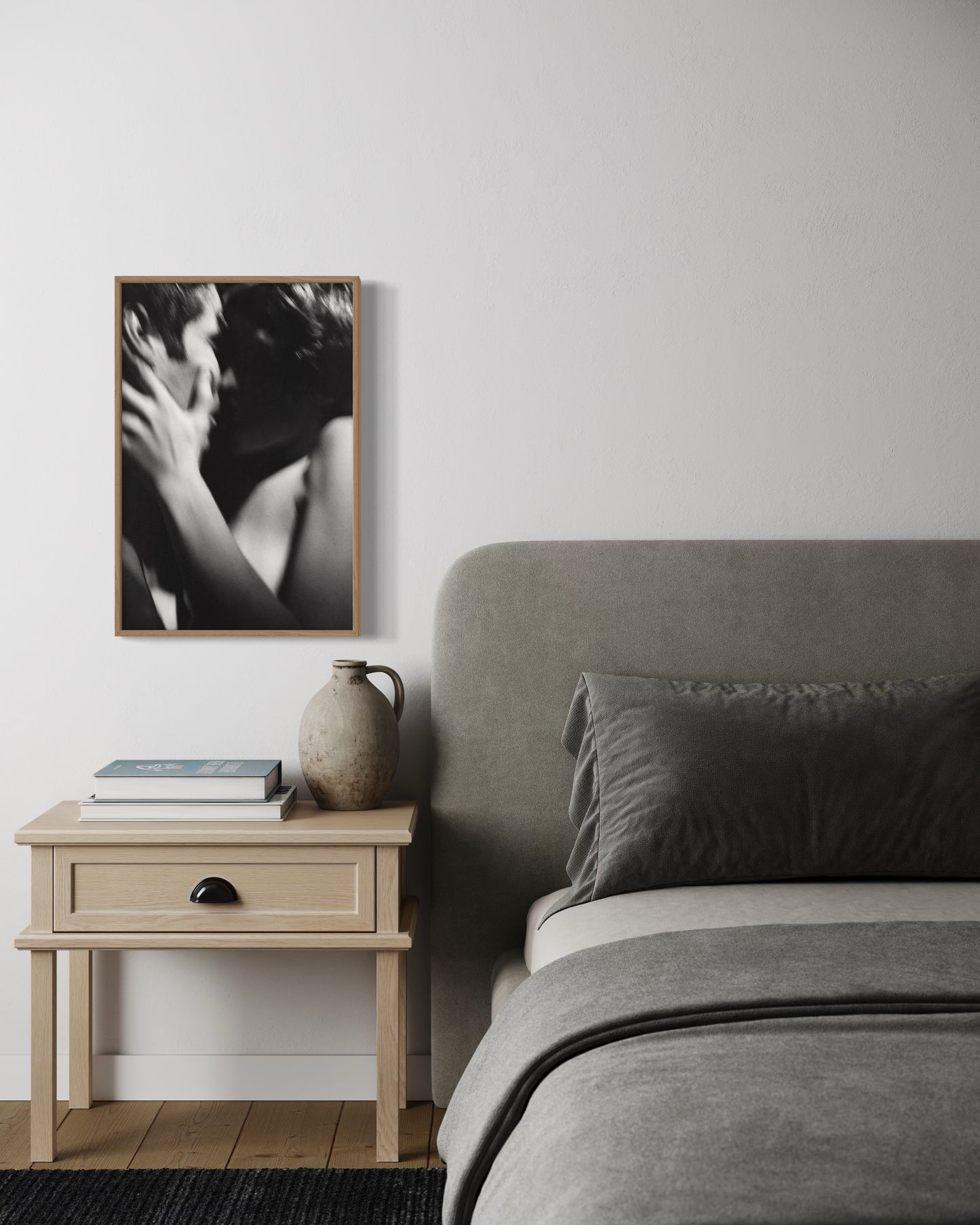 Couple hugging by Marin