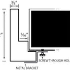 cfl Frame Profile for Acrylic
