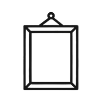 Wood, black, white and custom frame options