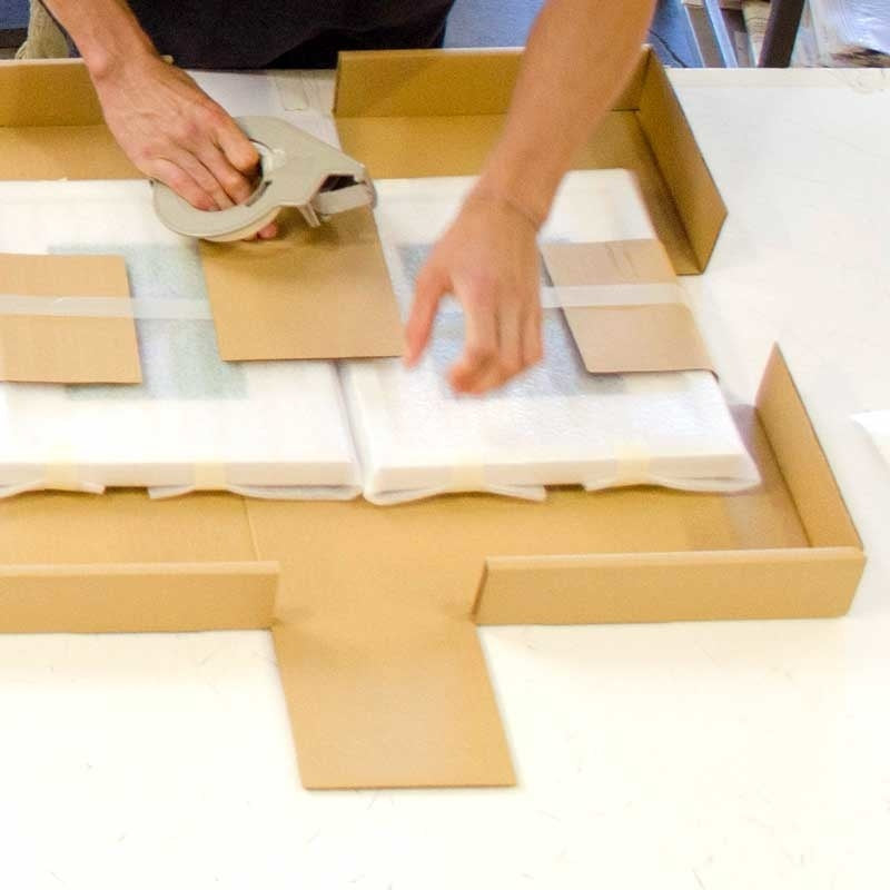 framed-print-on-rag-paper-color-study-2-by-encarna