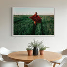 Walking at Sunset by Igor Ustynskyy used as office wall art, adding a serene landscape mood to commercial art prints and corporate art solutions.