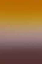 A smooth vertical gradient transitioning from a warm golden yellow at the top, through soft beige in the middle, to a deep muted plum-brown at the bottom.