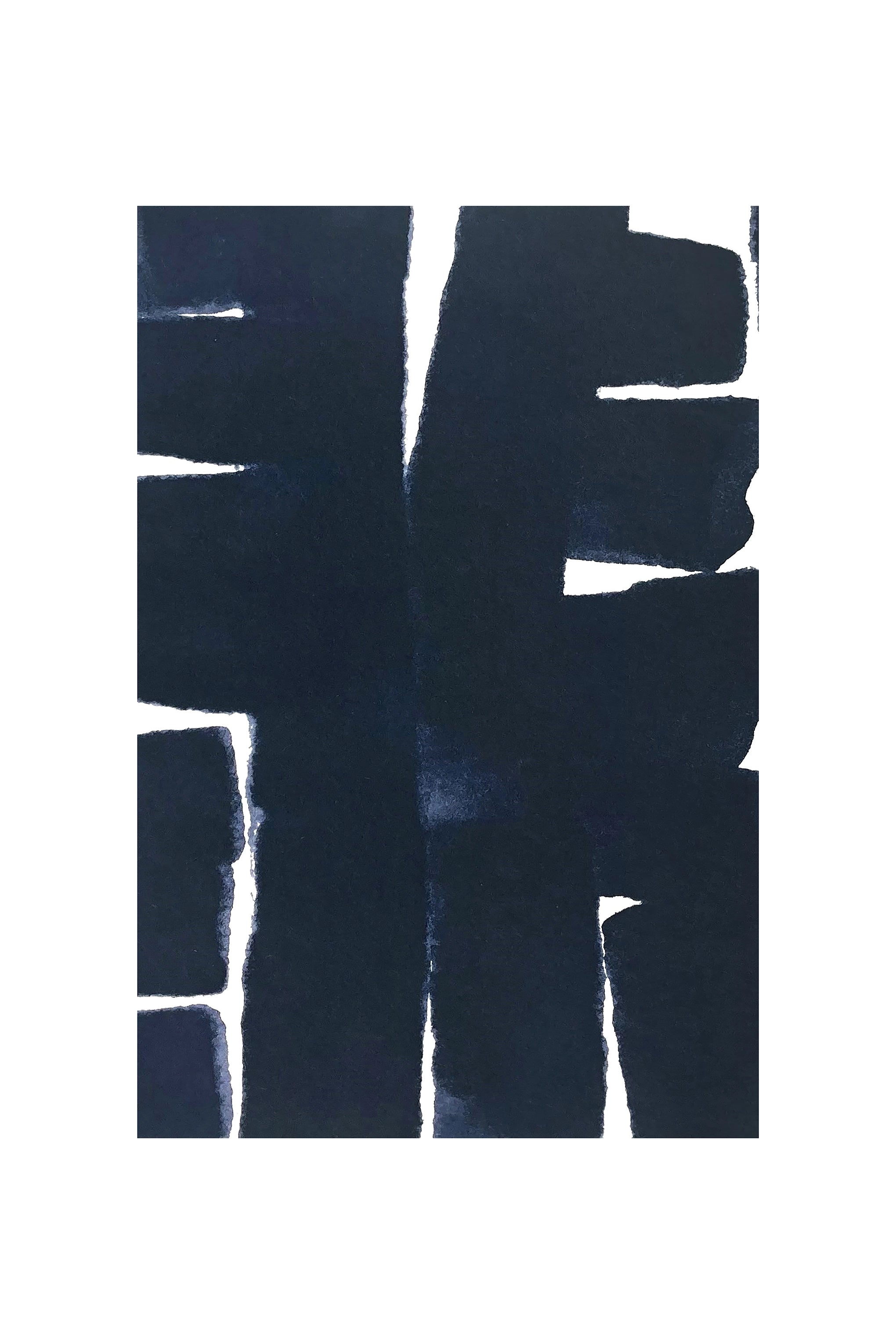 Inner Continuum by Marie Adeline, abstract fine art print with fluid organic movement, framed through The Picturalist Custom Framing for luxury interiors and bespoke wall art solutions