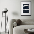 Psychic Shadow by Marie Adeline framed in a contemporary living room, showcasing designer-grade wall decor and tailored art solutions for curated interiors.