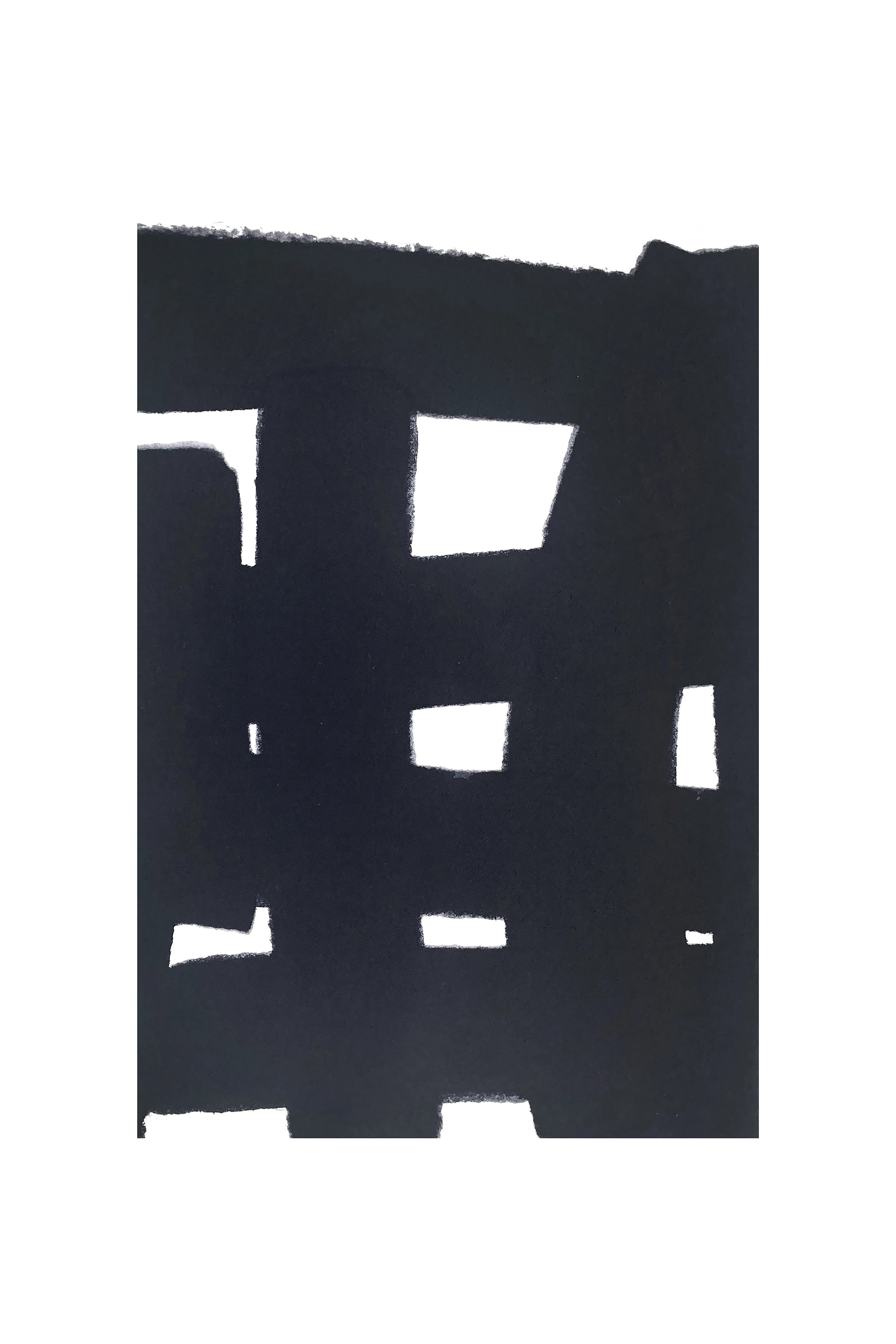 Mind Framework by Marie Adeline, fine art print with layered abstract forms, framed with The Picturalist Custom Framing, luxury art procurement for designer interiors