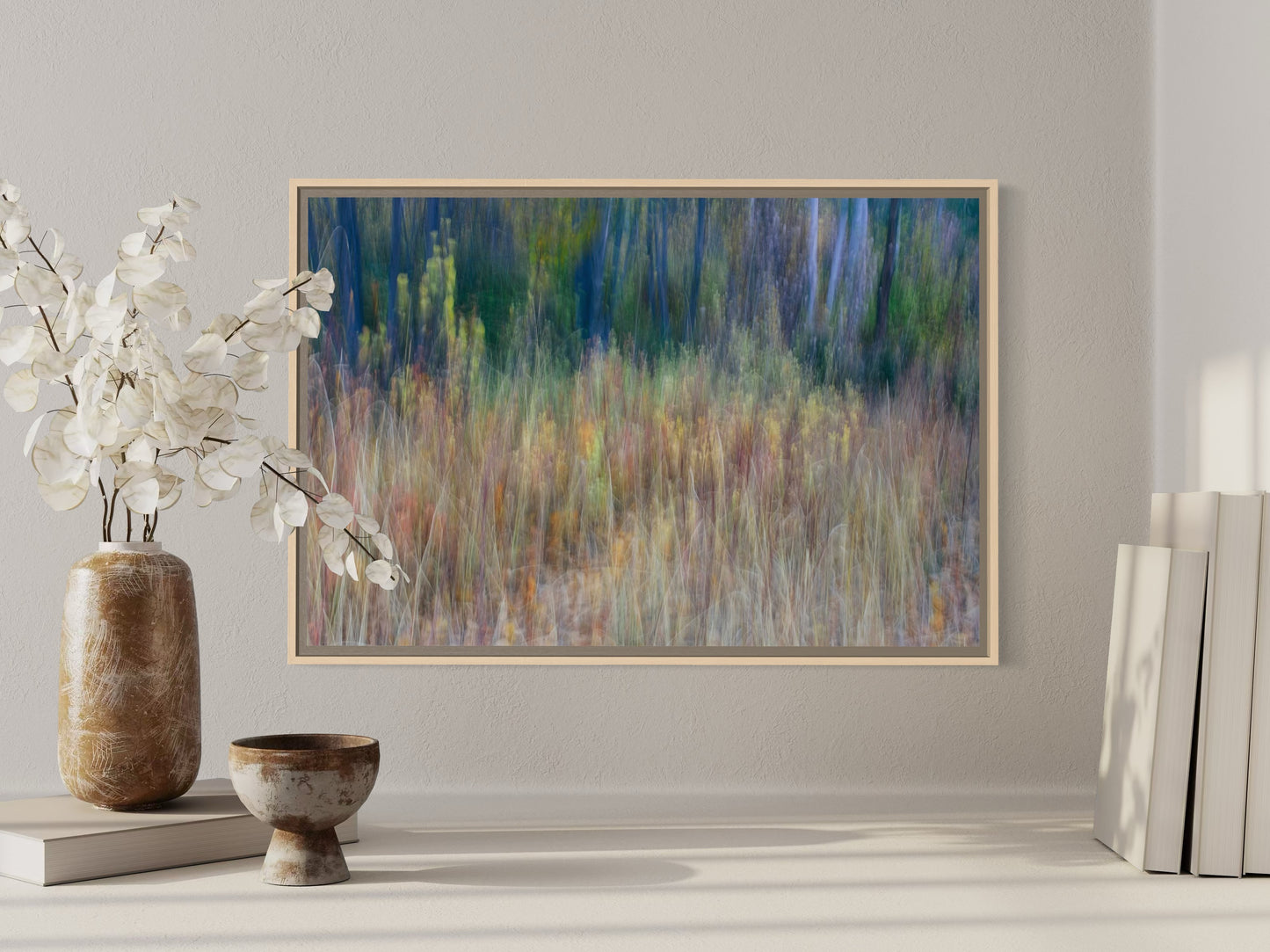 Aspen Trees in Autumn by Mint Images