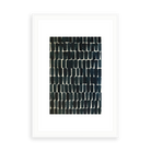 Thought Sequence by Marie Adeline — illustrative matte-white framed paper print with white mat; proportions vary by size.
